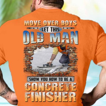 Let This Oldman Show You How to be a Concrete Finisher