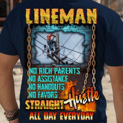 Straight Hustle Lineman Apparel - Work Pride
